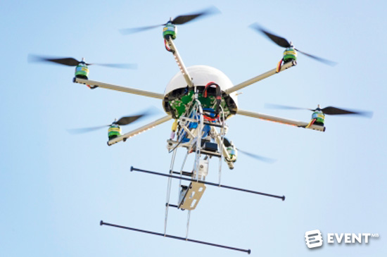 Security, Streaming, Analytics. How Drones Will Change the Event Industry.